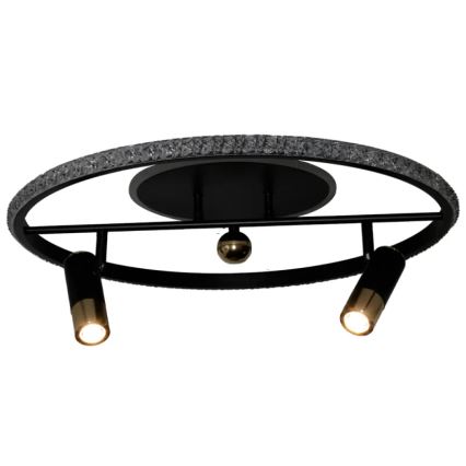 Plafonnier à intensité variable LED/60W/230V 3000-6500K noir + télécommande