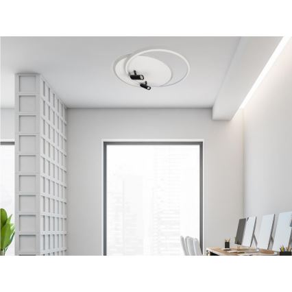 Plafonnier à intensité variable LED/65W/230V 3000-6500K blanc + télécommande
