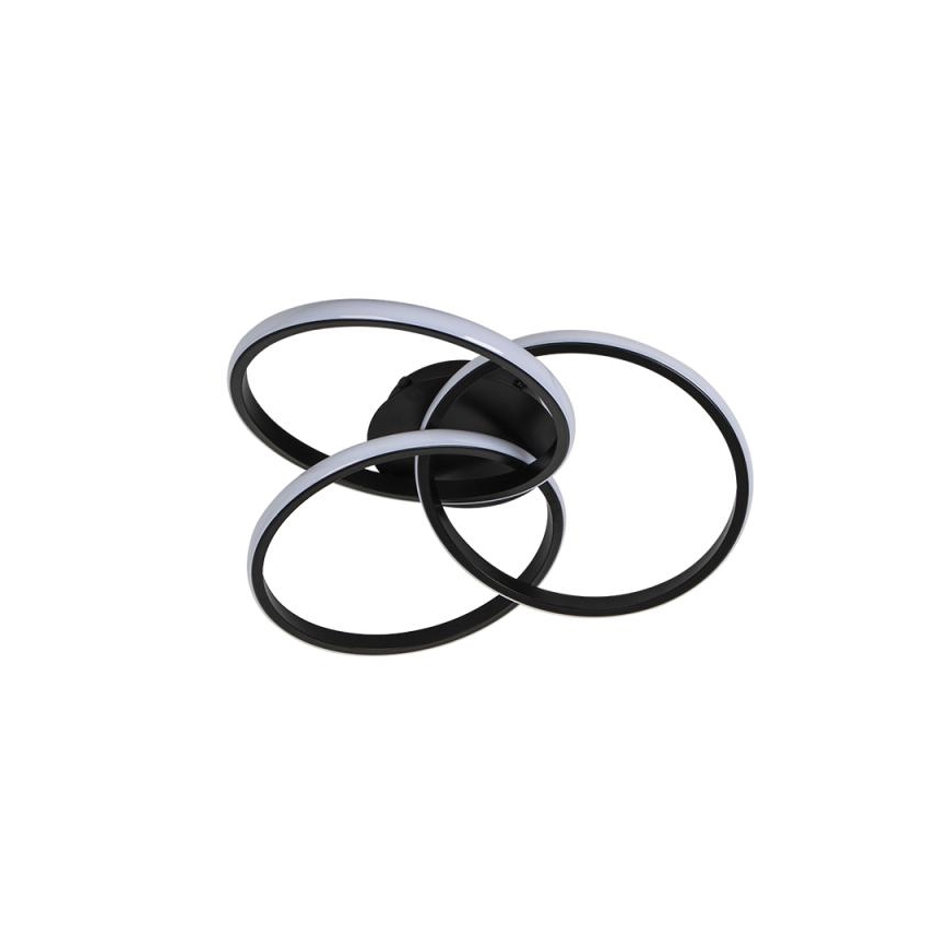Plafonnier à intensité variable LED/70W/230V 3000-6500K noir + télécommande