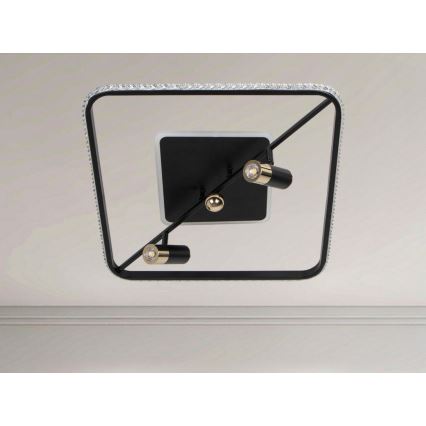 Plafonnier à intensité variable LED/70W/230V 3000-6500K noir + Télécommande