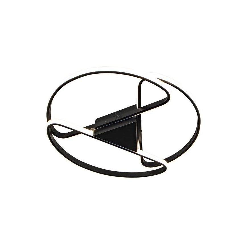 Plafonnier à intensité variable LED/75W/230V 3000-6500K noir + télécommande