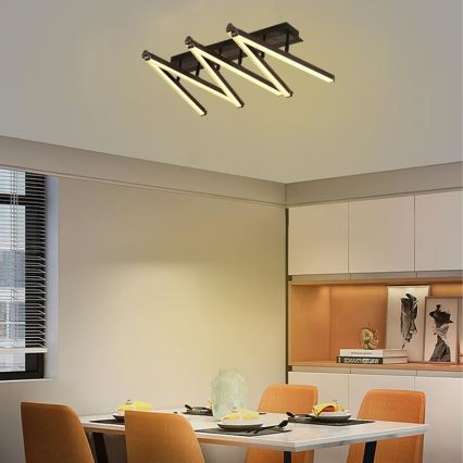 Plafonnier à intensité variable LED/75W/230V 3000-6500K + télécommande