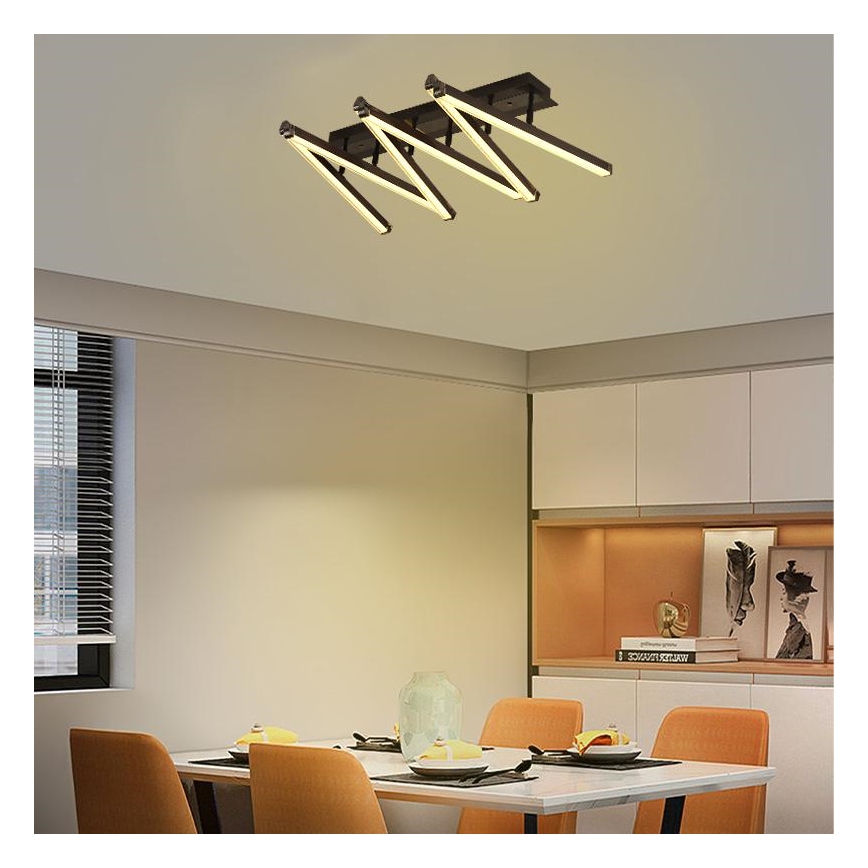 Plafonnier à intensité variable LED/75W/230V 3000-6500K + télécommande
