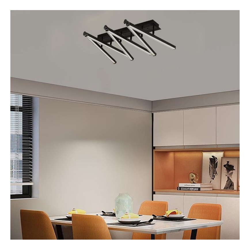 Plafonnier à intensité variable LED/75W/230V 3000-6500K + télécommande