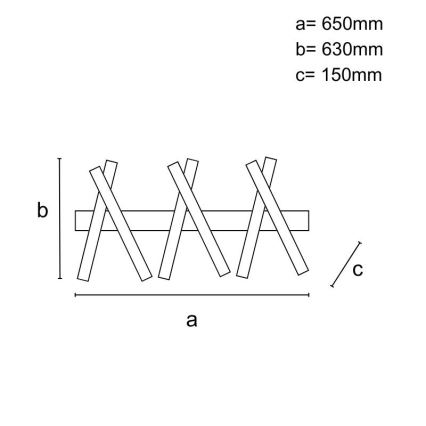 Plafonnier à intensité variable LED/75W/230V 3000-6500K + télécommande