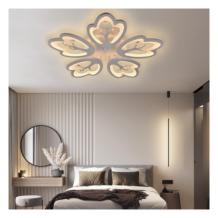 Plafonnier à intensité variable LED/80W/230V 3000-6500K + Télécommande