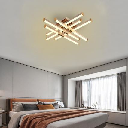 Plafonnier à intensité variable LED/90W/230V 3000-6500K + télécommande