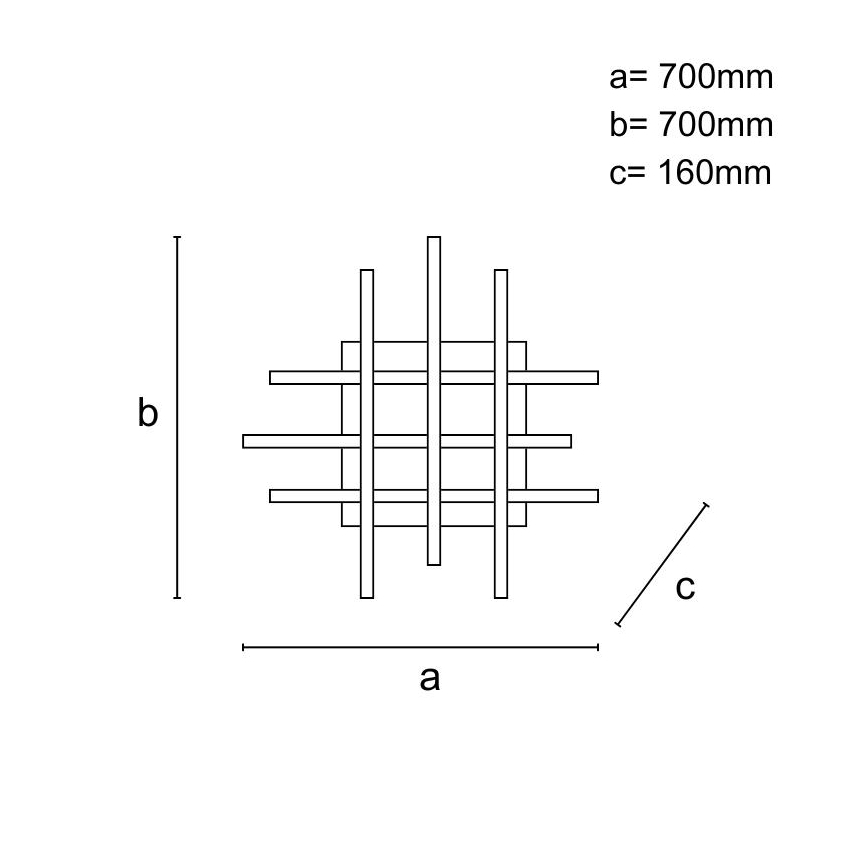 Plafonnier à intensité variable LED/90W/230V 3000-6500K + télécommande