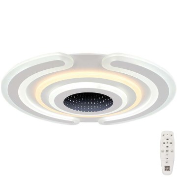 Plafonnier à intensité variable LED/95W/230V 3000-6500K d. 52 cm + Télécommande