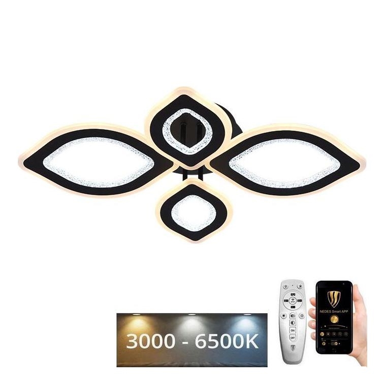 Plafonnier à intensité variable LED/95W/230V 3000-6500K + télécommande