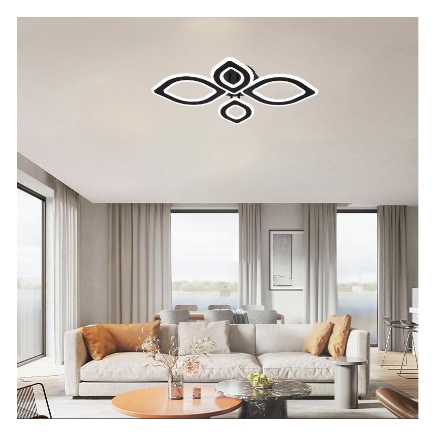 Plafonnier à intensité variable LED/95W/230V 3000-6500K + télécommande