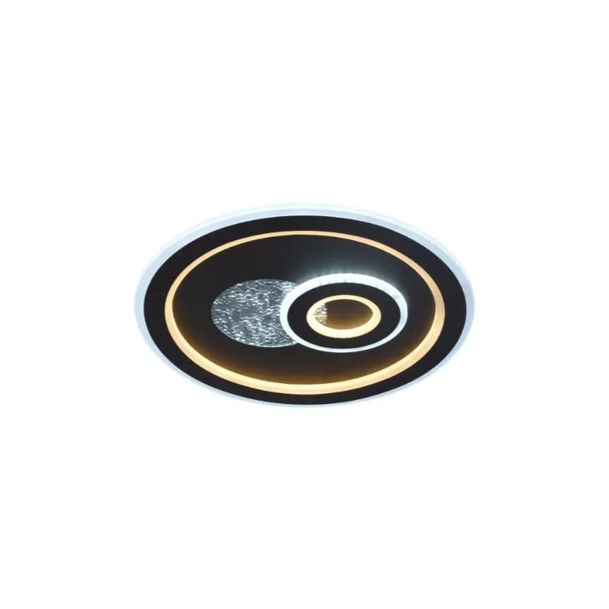 Plafonnier à intensité variable LED/95W/230V 3000-6500K noir + télécommande