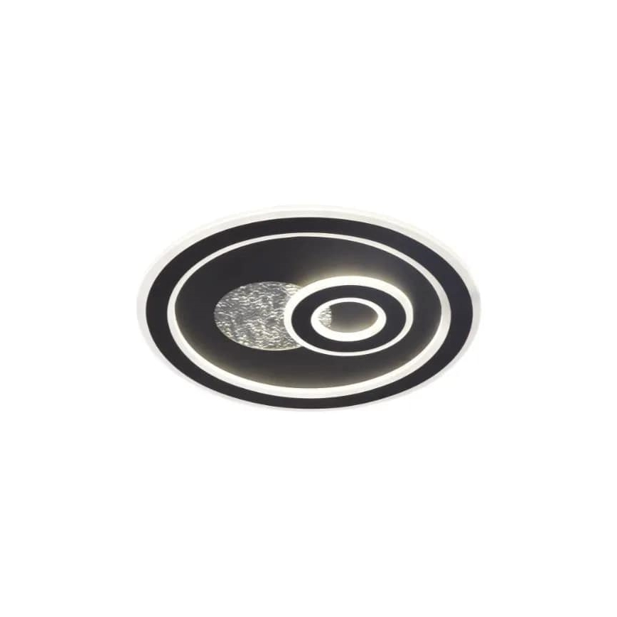 Plafonnier à intensité variable LED/95W/230V 3000-6500K noir + télécommande