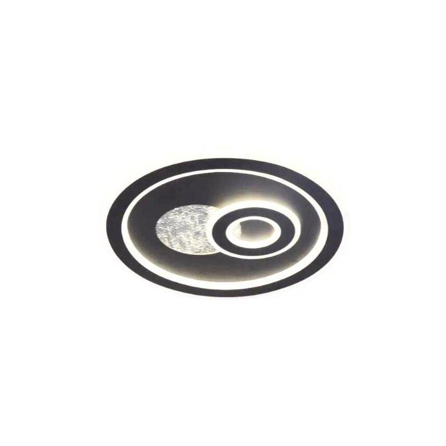 Plafonnier à intensité variable LED/95W/230V 3000-6500K noir + télécommande