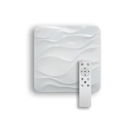 Plafonnier à intensité variable NERIS LED/36W/230V 2700-6500K 43x43 cm + télécommande