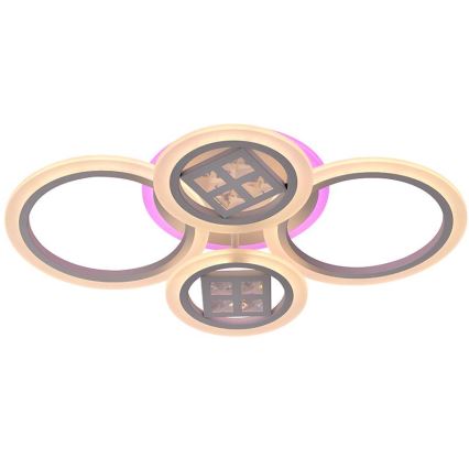 Plafonnier à intensité variable RGB à intensité variable LED/50W/230V 3000-6500K + Télécommande