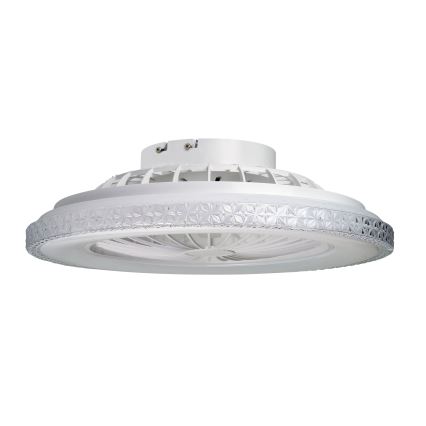 Plafonnier LED dimmable avec ventilateur EGYPT LED/48W/230V 3000-6500K blanc + télécommande