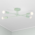 Plafonnier à montage en surface CAMBRIDGE 4x E27, 15 W / 230 V, vert