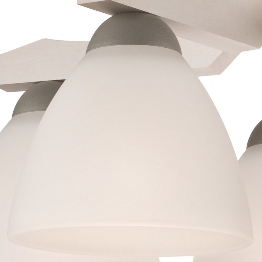 Plafonnier ADRIANO 5xE27/60W/230V en hêtre