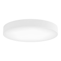 Plafonnier avec capteur de mouvement et capteur crépusculaire CLEO 5xE27/24W/230V Ø 60 cm blanc
