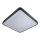 Plafonnier avec détecteur WILTON LED/24W/230V 37,5x37,5 cm anthracite