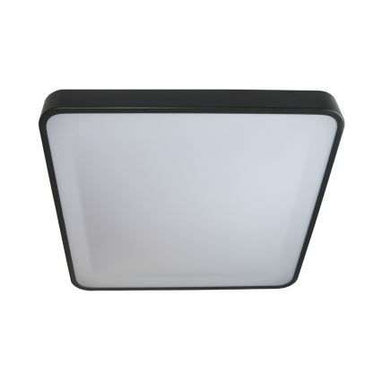 Plafonnier avec détecteur WILTON LED/24W/230V 37,5x37,5 cm anthracite