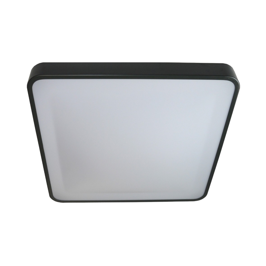 Plafonnier avec détecteur WILTON LED/24W/230V 37,5x37,5 cm anthracite