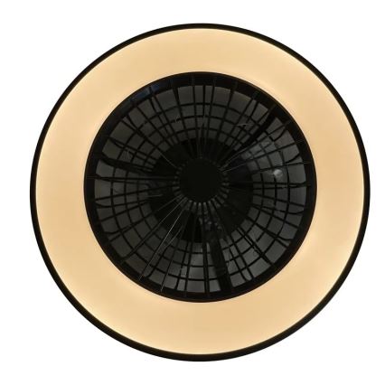 Plafonnier à intensité variable avec ventilateur OPAL LED/48W/230V 3000-6500K + Télécommande