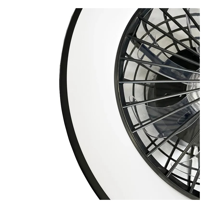 Plafonnier à intensité variable avec ventilateur OPAL LED/48W/230V 3000-6500K + Télécommande