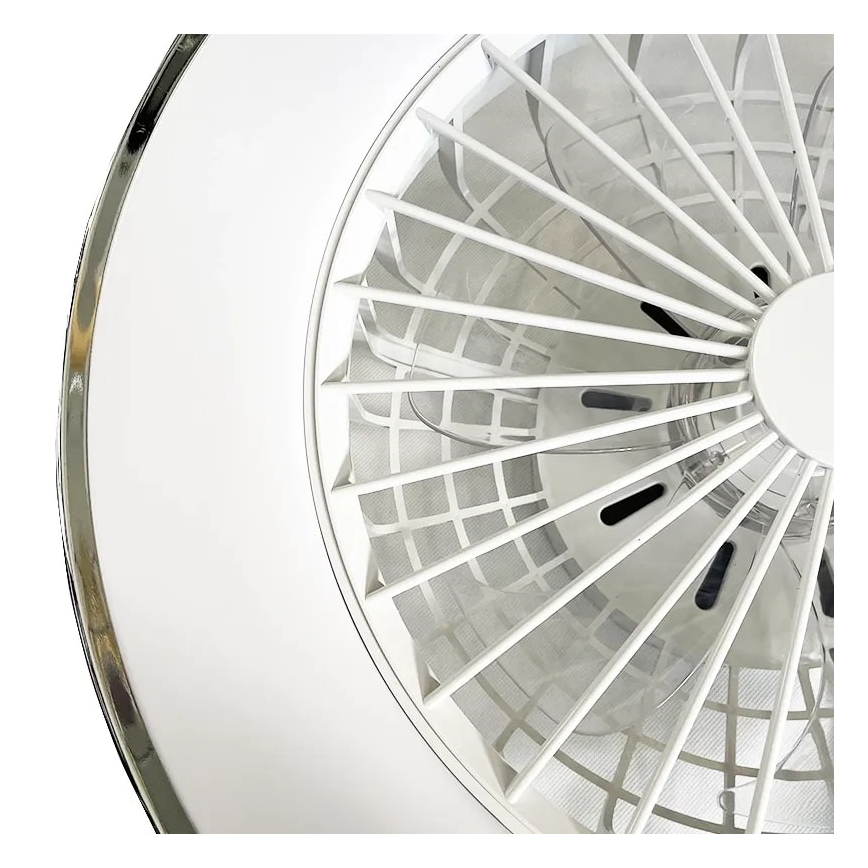 Plafonnier à intensité variable avec ventilateur OPAL LED/48W/230V 3000-6500K + télécommande