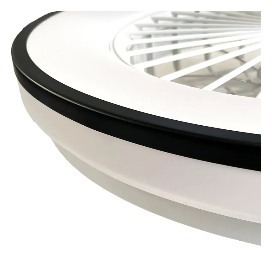 Plafonnier à intensité variable avec ventilateur OPAL LED/48W/230V 3000-6500K + télécommande