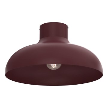 Plafonnier BASCA 1xE27/15W/230V Ø 40 cm bordeaux