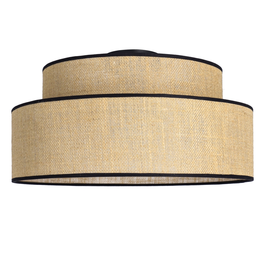 Plafonnier BOHO 1xE27/60W/230V d. 40 cm beige