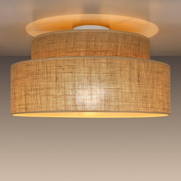 Plafonnier BOHO 1xE27/60W/230V d. 40 cm beige