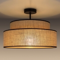 Plafonnier BOHO 1xE27/60W/230V d. 40 cm beige
