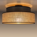 Plafonnier BOHO 1xE27/60W/230V d. 40 cm marron/beige