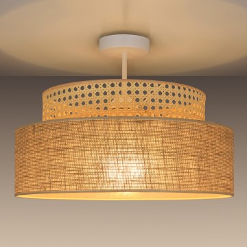 Plafonnier BOHO 1xE27/60W/230V d. 40 cm rotin
