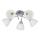 Plafonnier CLARA 5xE27/15W/230V fini chrome brillant