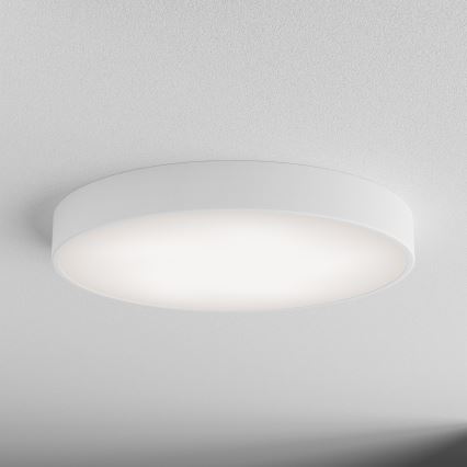 Plafonnier avec capteur de mouvement et capteur crépusculaire CLEO 5xE27/24W/230V Ø 60 cm blanc