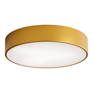 Plafonnier CLEO avec détecteur de mouvement et capteur crépusculaire 3xE27/24W/230V Ø 40 cm doré