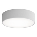 Plafonnier CLEO avec détecteur de mouvement et détecteur crépusculaire, 2x E27/24W/230V, Ø 30 cm, gris