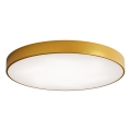 Plafonnier CLEO LED/96W/230V 3000K d. 80 cm doré