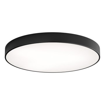 Plafonnier CLEO LED/96W/230V 3000K d. 80 cm noir