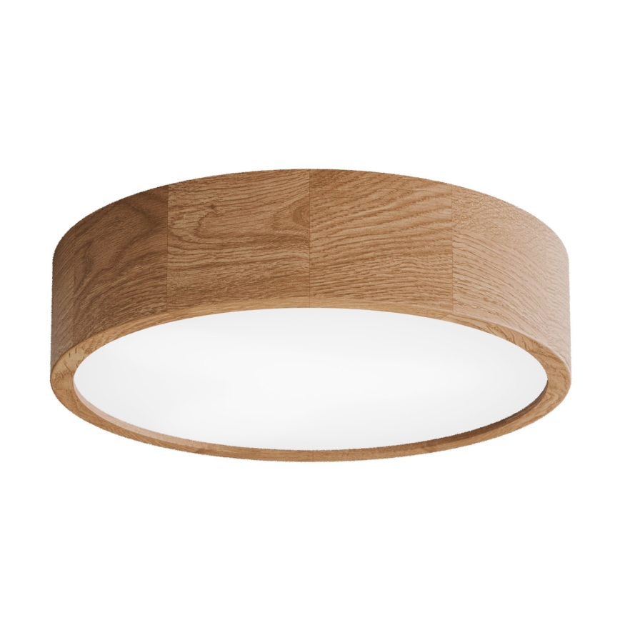 Plafonnier de salle de bain CLEO 3xE27/24W/230V IP54 diam. 37,5 cm chêne