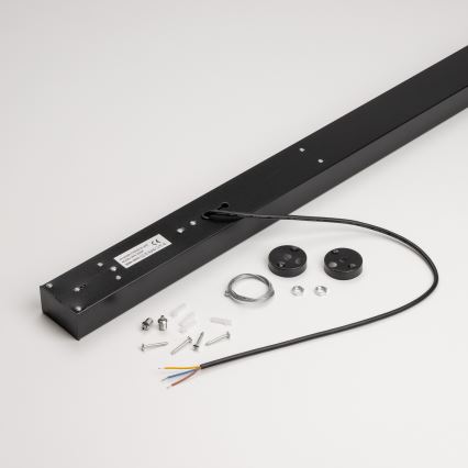 Plafonnier en saillie CYNIDECO LED/30W/230V 4000K noir