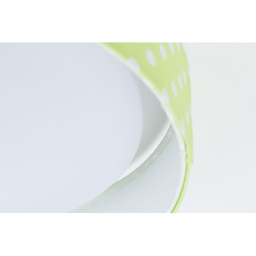 Plafonnier enfant GALAXY KIDS LED/24W/230V points vert/blanc