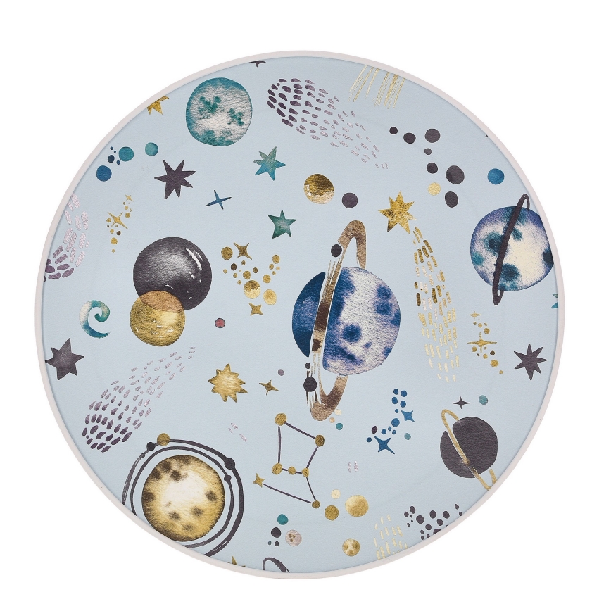 Plafonnier enfant KIDDY 2xE27/40W/230V blanc/bleu