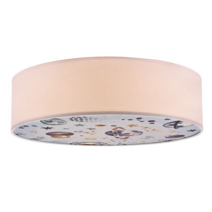 Plafonnier enfant KIDDY 2xE27/40W/230V blanc/bleu