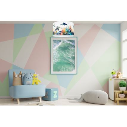 Plafonnier enfant OCEAN 1xE27/60W/230V