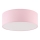 Plafonnier enfant RONDO KIDS 4xE27/15W/230V rose